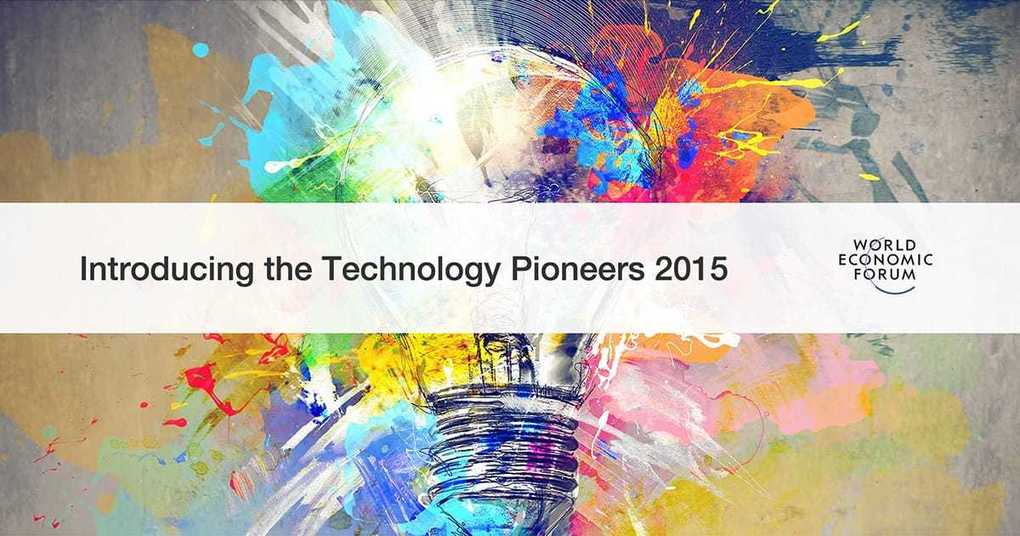 Technology Pioneers 2015 – World Economic Forum